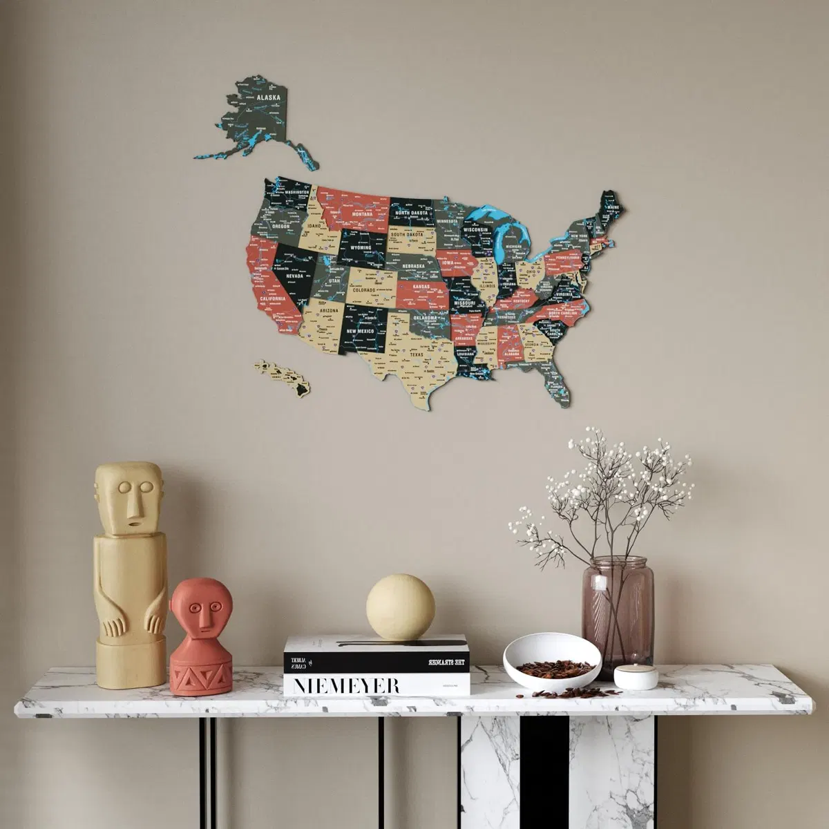 Country Maps · US States · Sage