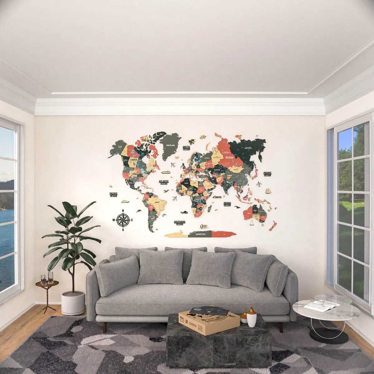World Map · Sage