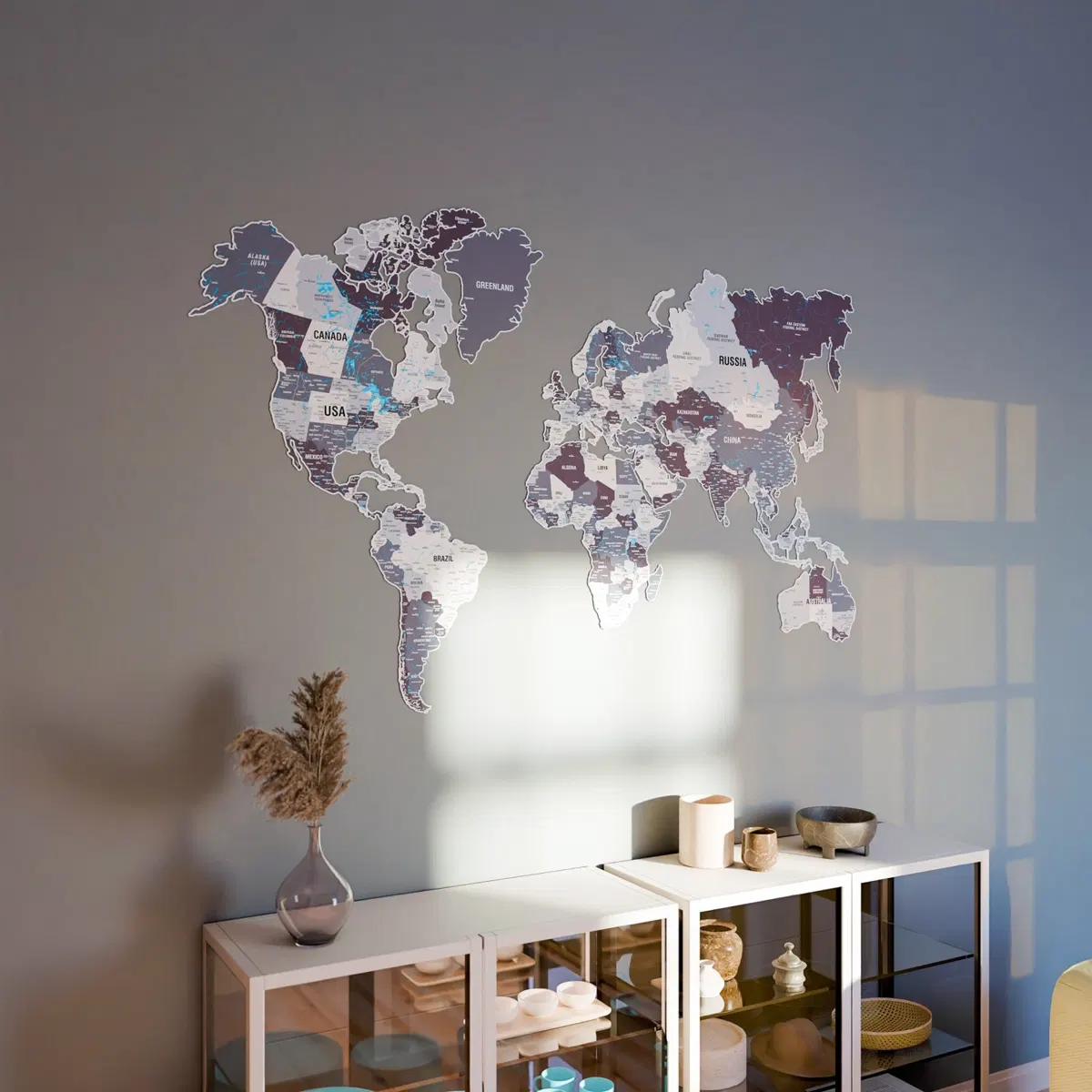 Metal World Map · Nimbus