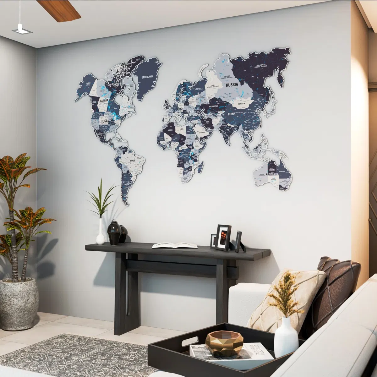 Metal World Map · Nimbus
