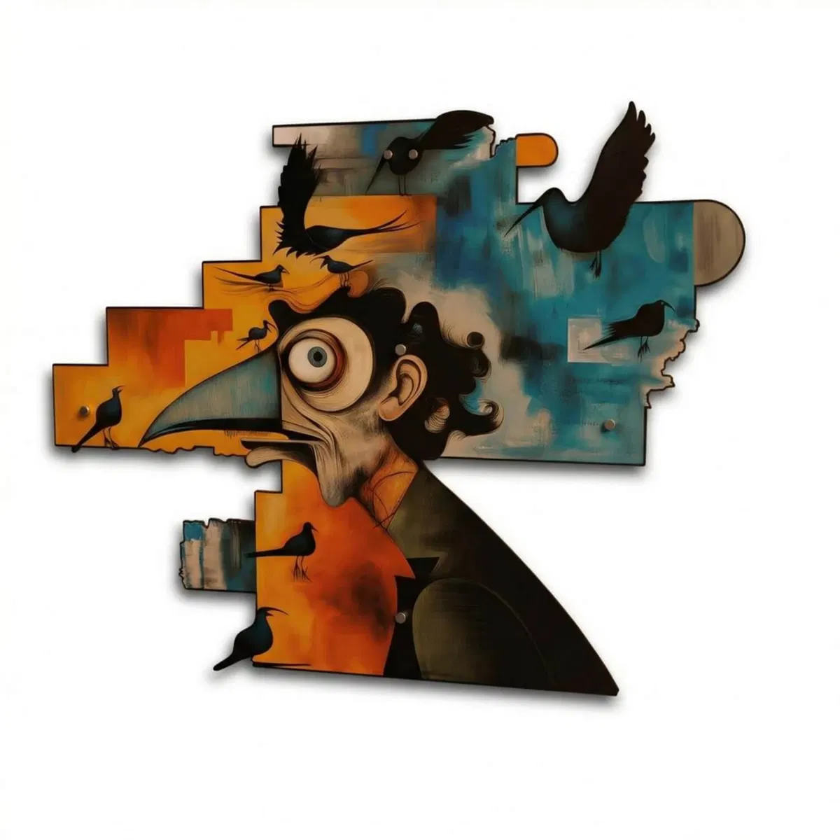 Metal Wall Decor · Lord of the Crows, Surrealist
