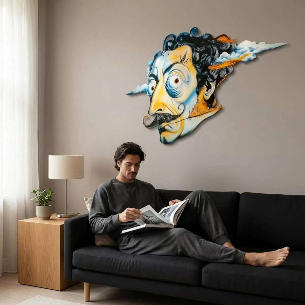 Metal Wall Decor · Surrealist Dalí