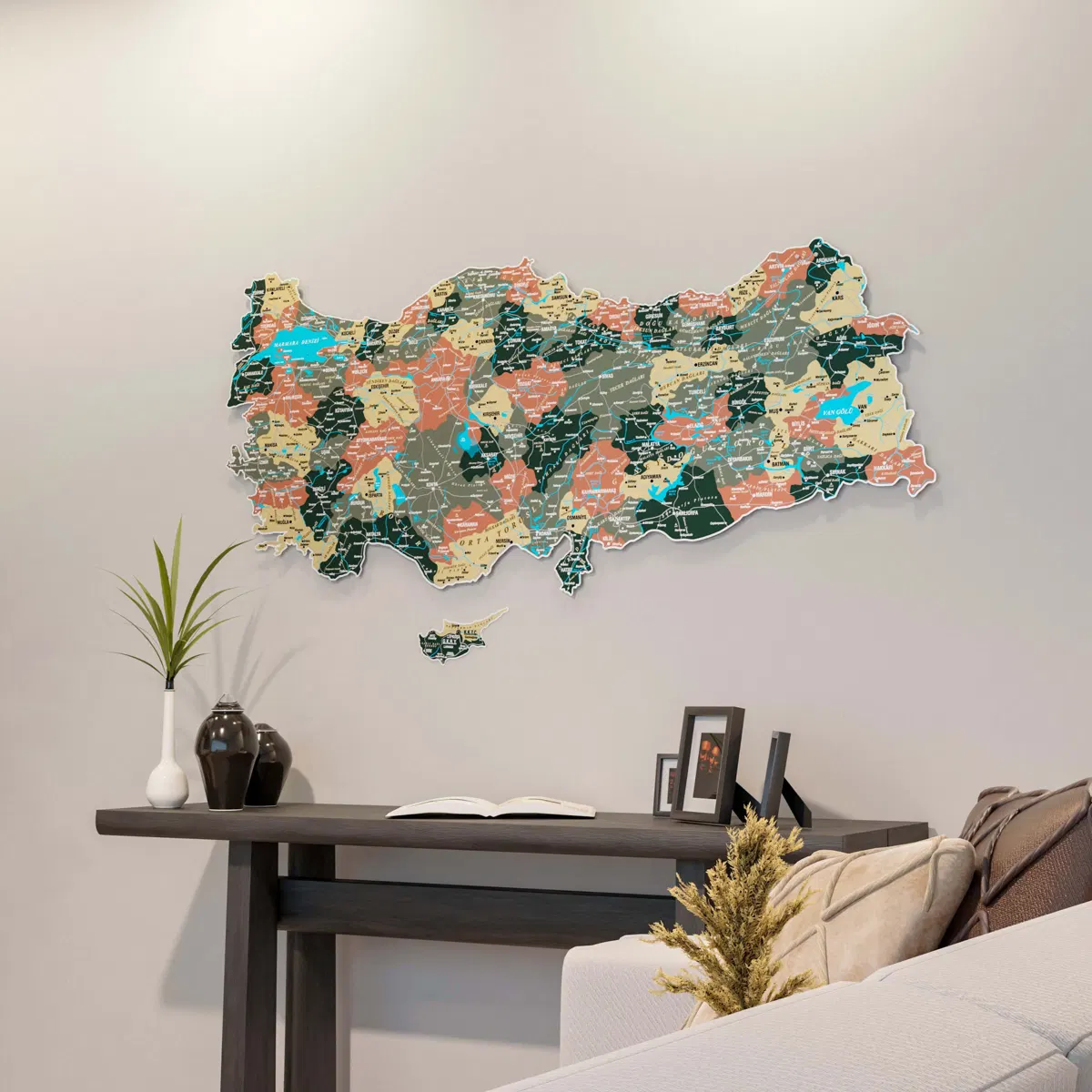 Metal Türkiye Map · Sage