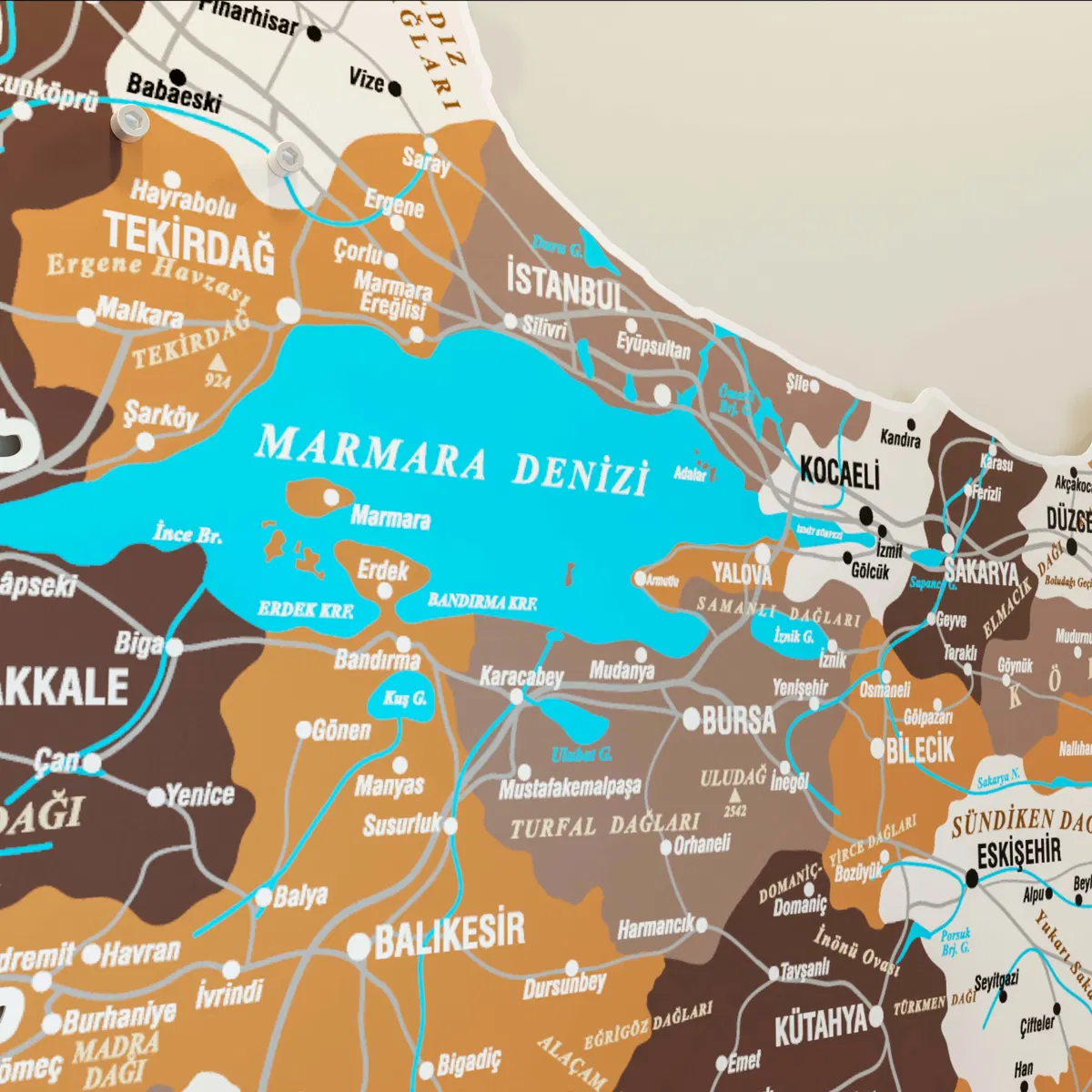 Metal Türkiye Map · Soil