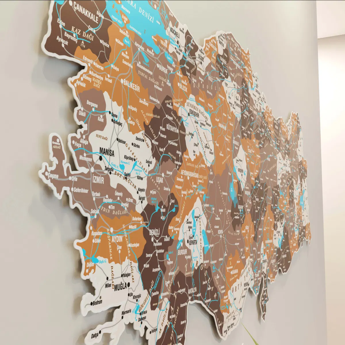 Metal Türkiye Map · Soil