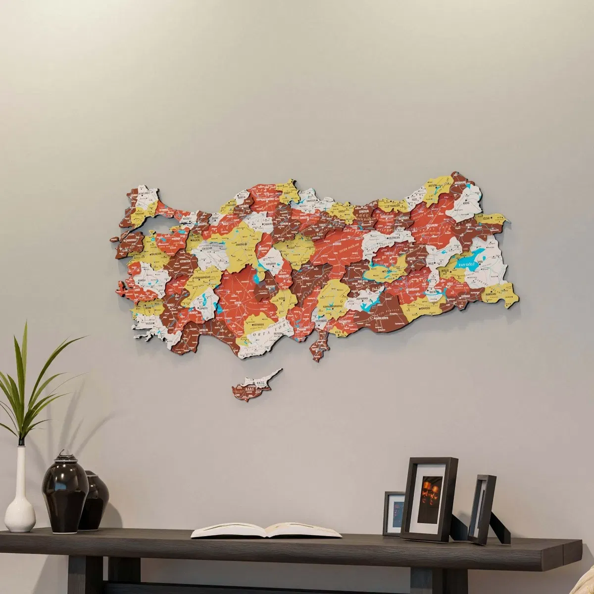 Country Maps · Türkiye · Terracotta