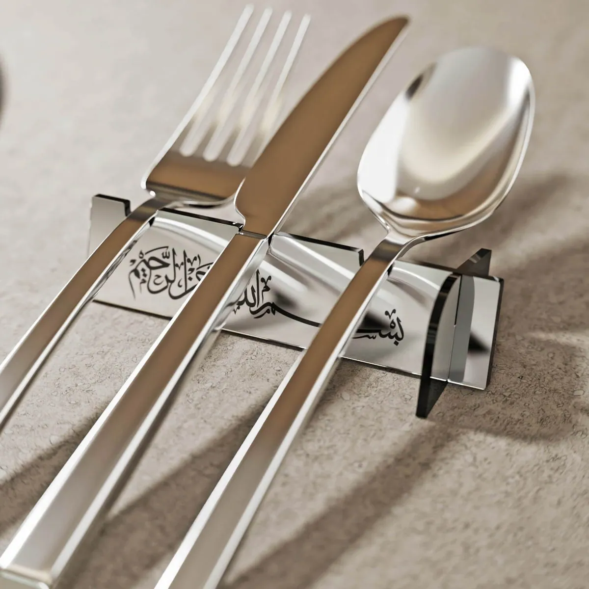 Calligraphy Cutlery Holder · Calligraphy Cutlery Holder