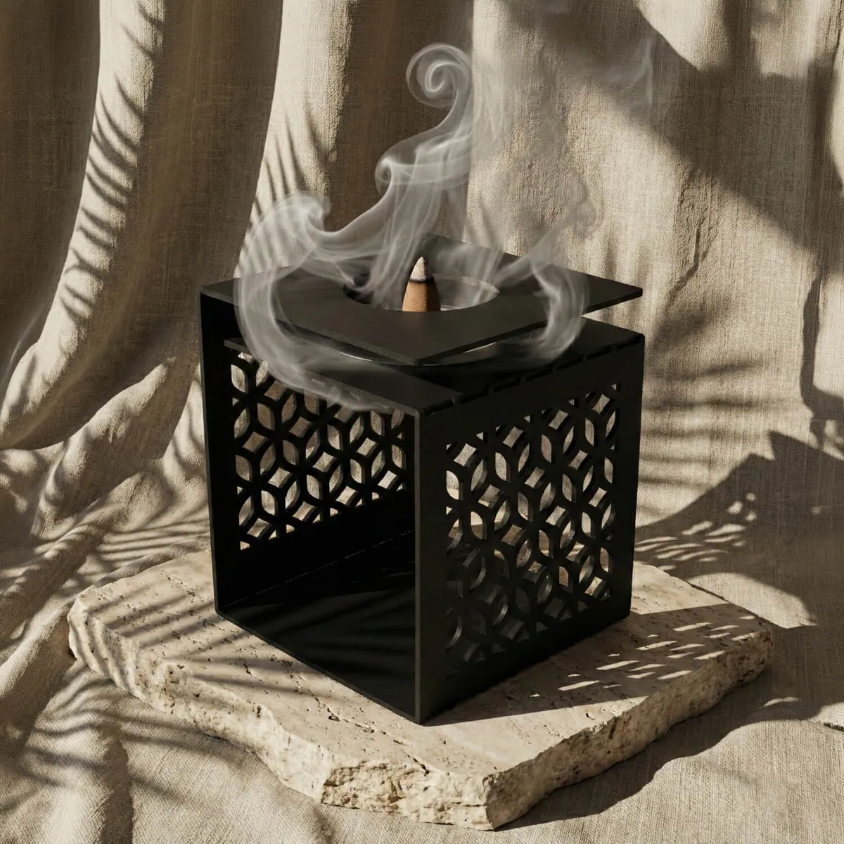 Geometric Incense Burner