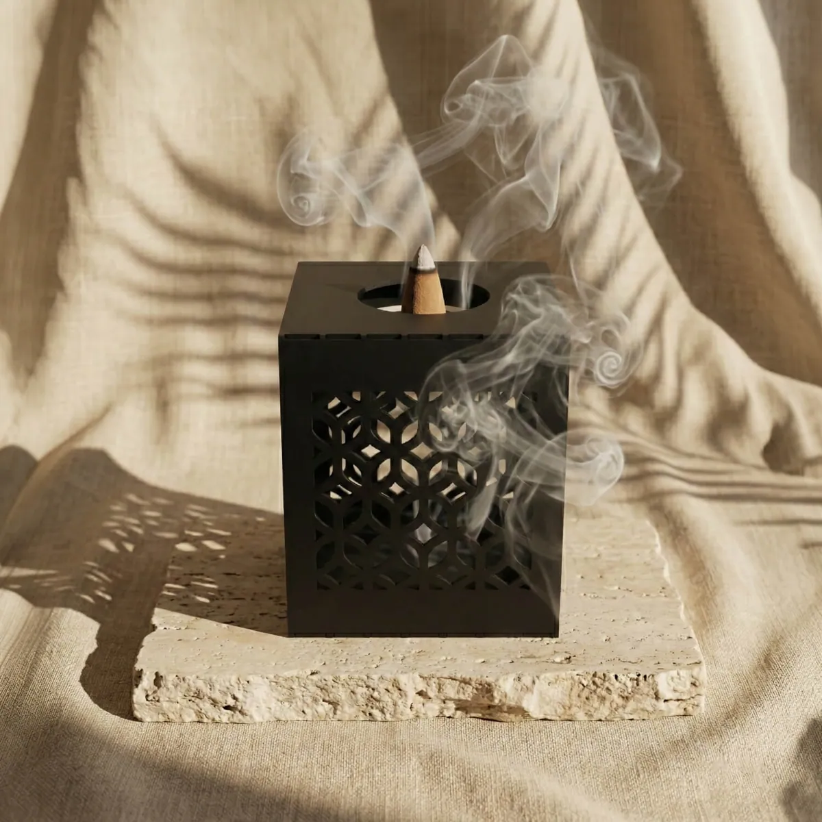 Geometric Incense Burner · Geometric Incense Burner