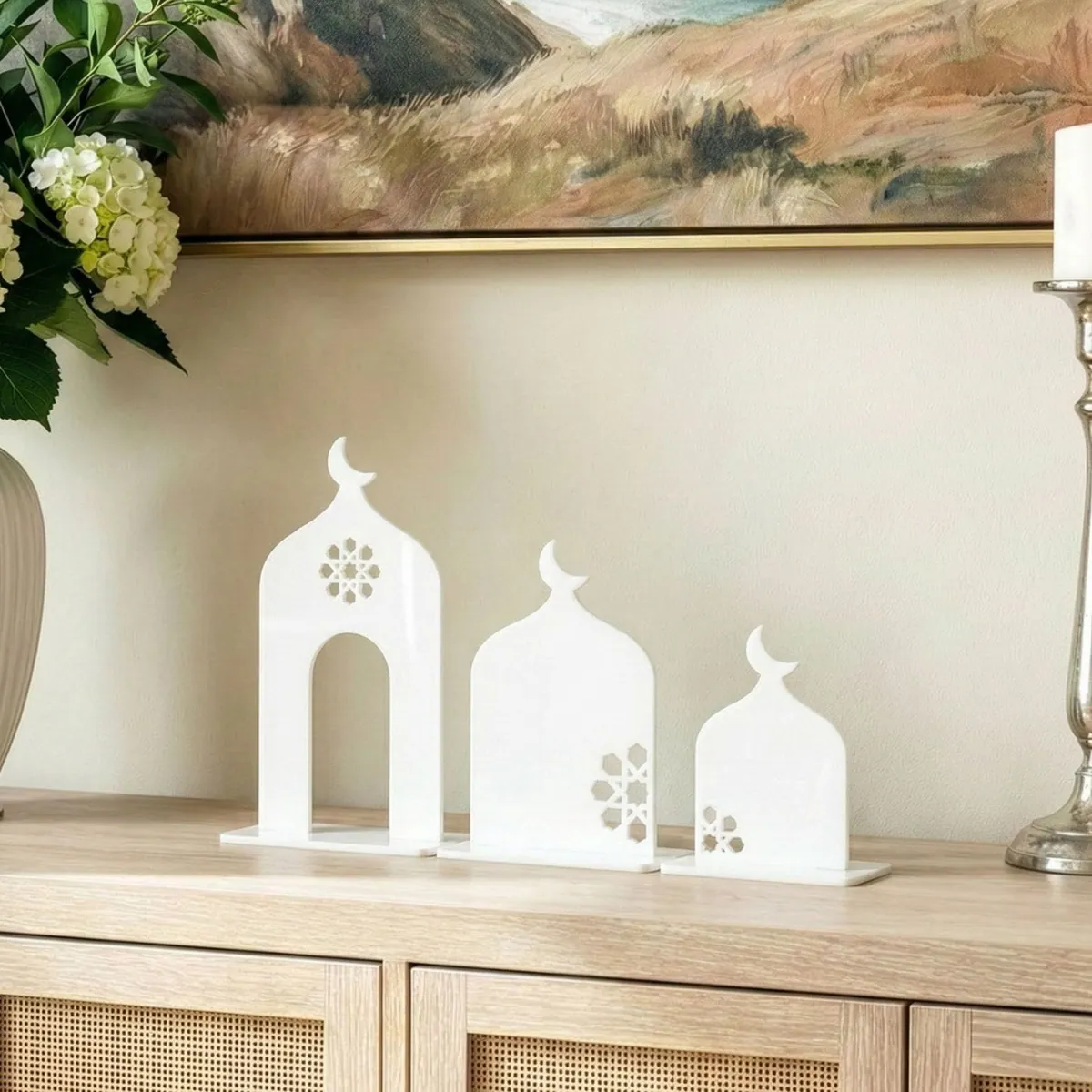 Mosque Silhouette Decor Set · Mosque Silhouette Decor Set