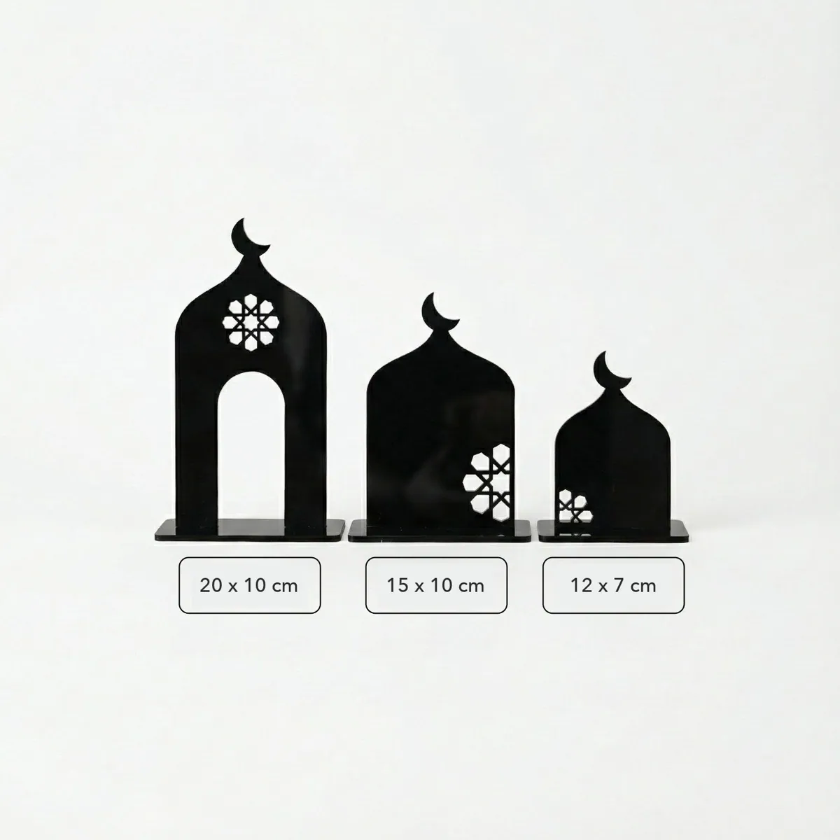 Mosque Silhouette Decor Set · Mosque Silhouette Decor Set