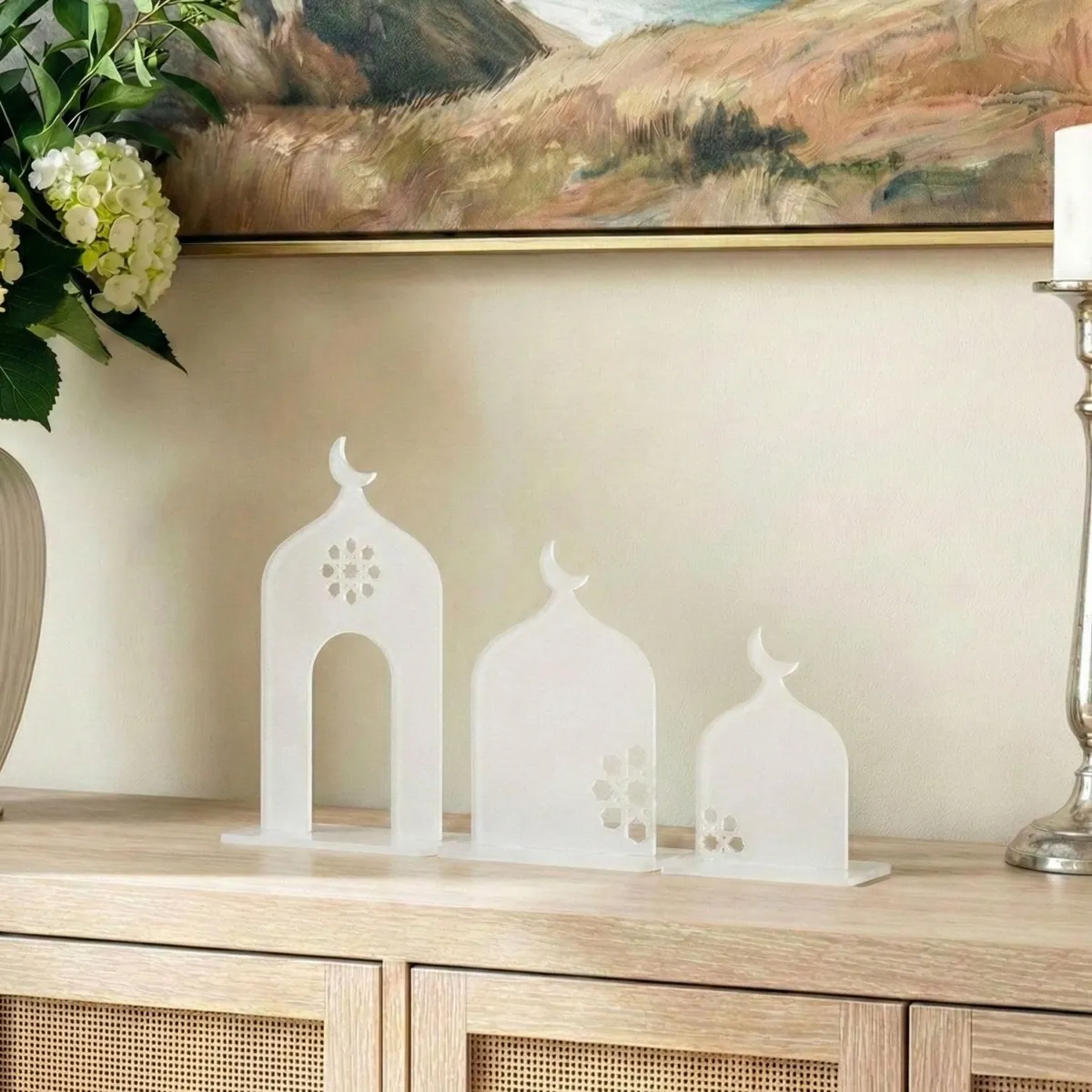 Mosque Silhouette Decor Set · Mosque Silhouette Decor Set