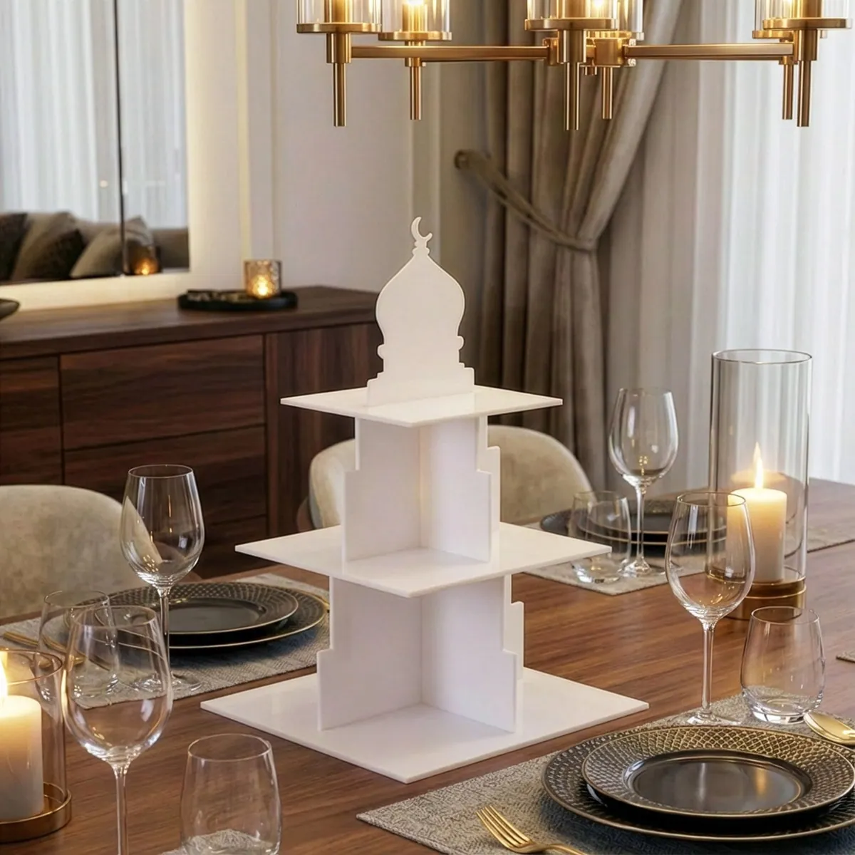 Dome and Round Serving Stand · Dome and Round Serving Stand