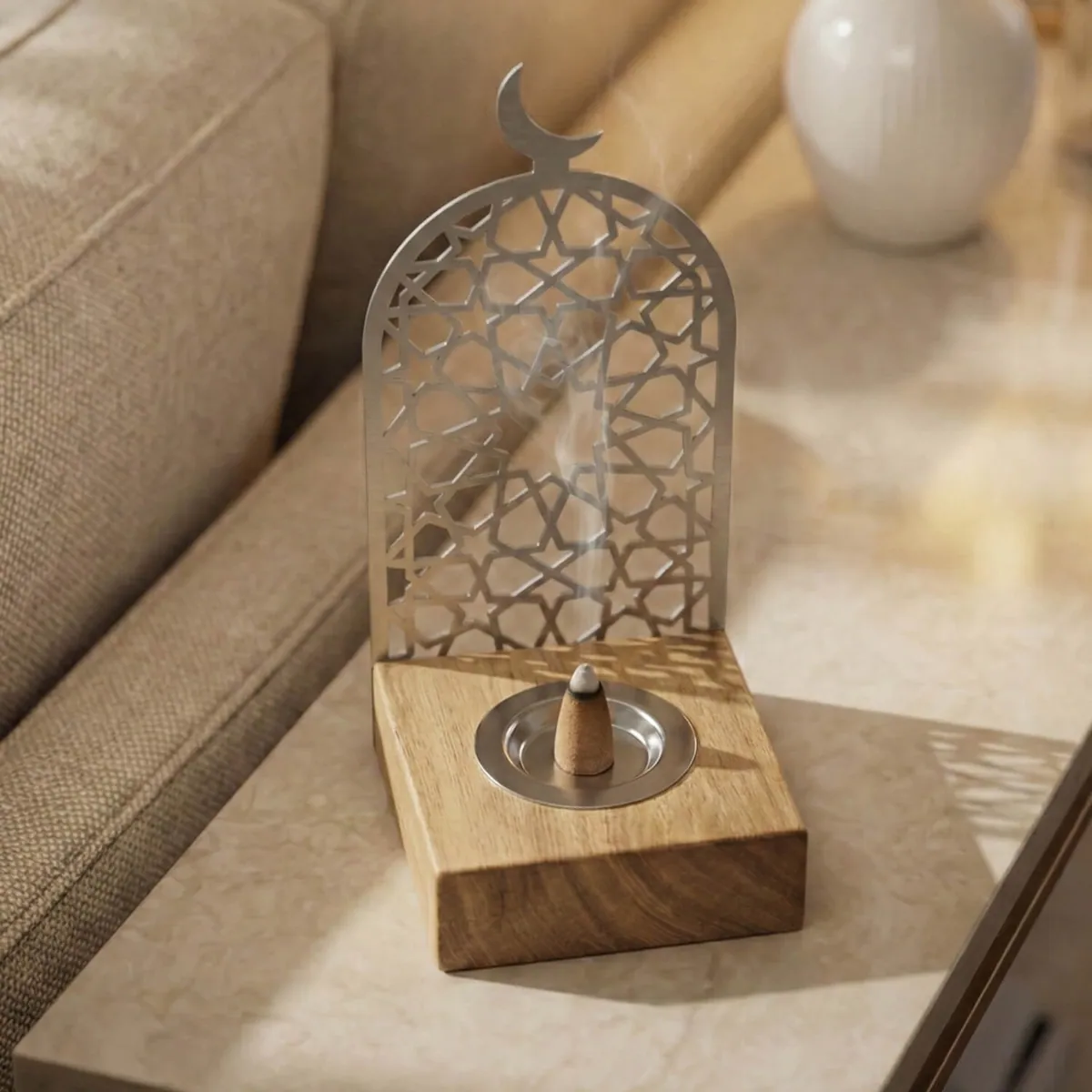 Seljuk Star Incense Burner · Seljuk Star · Silver