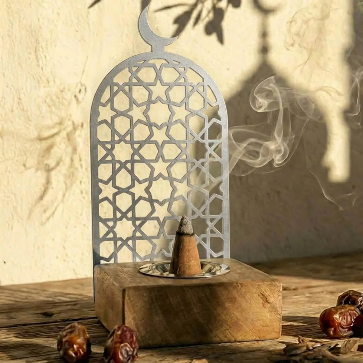 Seljuk Star Incense Burner · Star Pattern · Silver