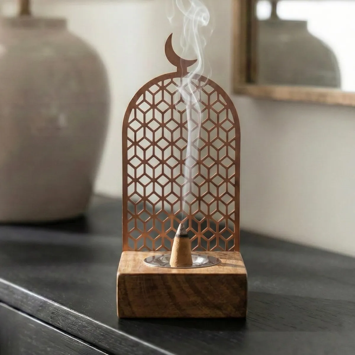 Seljuk Star Incense Burner · Geometric · Copper