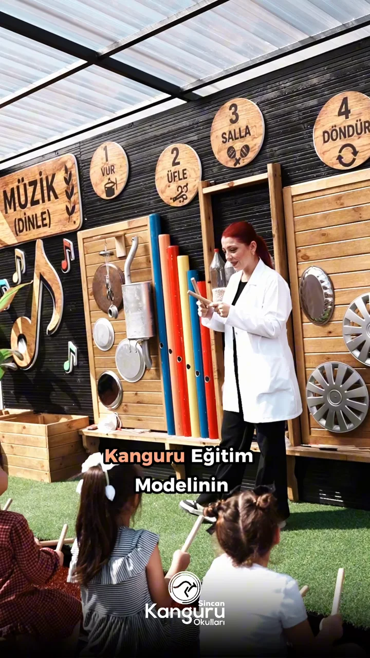 Kanguru Anaokulu · Eğitim Modeli · Video Kurgu & Animasyon