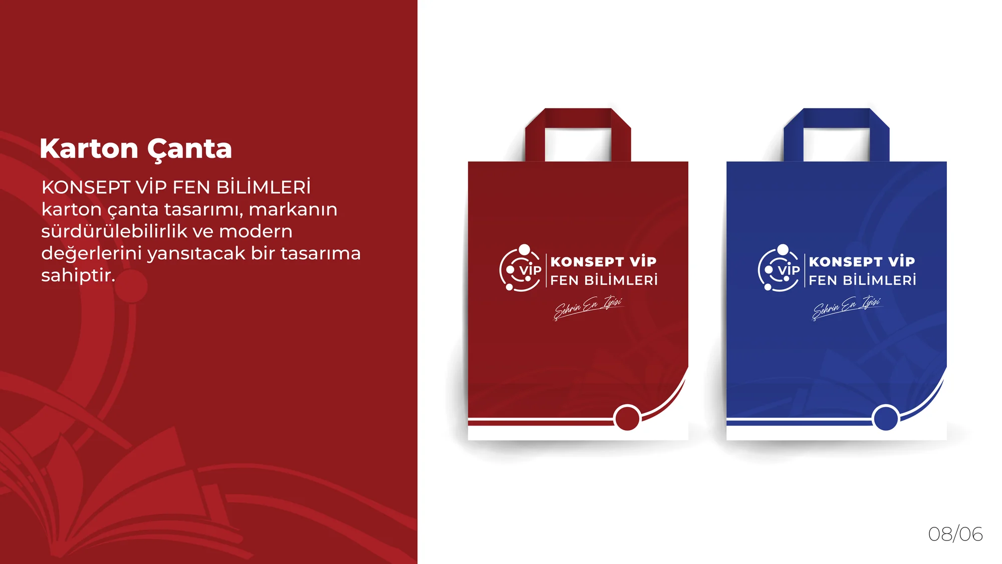 Konsept VİP Brand Identity · Paper bag