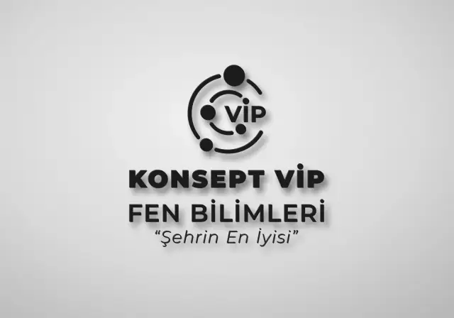 Konsept VİP Fen Bilimleri Logo · Logo Tasarımı